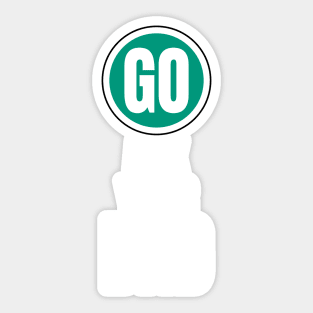 Go ask your dad funny graphic Sticker